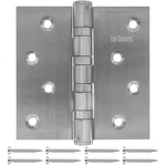 Earl Diamond 304 Stainless Steel Door Hinges, Heavy Duty Ball Bearing. Fixed Price $25.99.