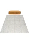 Vintage Glas-tile Mirror Tiles 6127 Federal Slate Blue Vein 12X12 New Old Stock. Fixed Price $316.00.