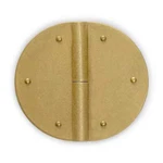 Hardware Philosophy Oblong Brass Hinge 2" - Set Of. Fixed Price $7.99.
