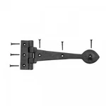 Renovators Supply Black Wrought Iron Strap Hinge 10" Kitchen Cabinet Door Gate. Fixed Price $24.99.