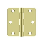 Deltana S33R42D 3" X 1/4" Radius Hinge Zinc Dichromate. Fixed Price $6.45.