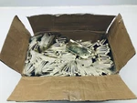 Box Of 100 Unused Penrod MH4.0BBPC5/8-5/8BBK9 Brass Hinges 4" 5/8". Fixed Price $199.99.