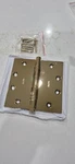 Baldwin 4.5" X Square Ball Bearing Mortise Hinge- 1046.003I, Brass. Fixed Price $50.00.