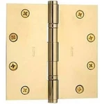 Baldwin 1051060I Square Ball Bearing Mortise Hinge, Antique Brass With Brown. Fixed Price $91.42.