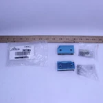 (2-PK) Alise Adjustable Frameless Rectangle Glass Shelf Bracket Holder BL2000-2. Fixed Price $14.97.