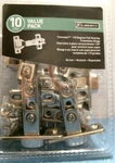 Liberty Hardware 110 Fully Overlay Frameless Hinges, Pk. (HC11SF-NP-U1) Fs. Fixed Price $25.00.
