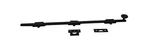 Qcaa Solid Brass Dutch Door Bolt, 42", Matte Black, 1 Pack, Made In Taiwan. Fixed Price $172.51.