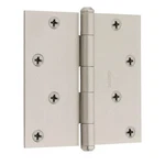 Baldwin Reserve 4 Inch Square Hinge. 9BR7028-002. Satin Nickel. Fixed Price $20.00.