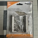 National Hardware N100-051 Double-acting Spring Hinge Satin Nickel. Fixed Price $14.99.
