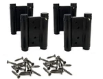 2 Pairs (4PCS) 3INCH Double Action Spring Hinge Stainless Steel Cafe Black. Fixed Price $42.99.