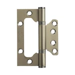 Voluka 6 Pack Non-mortise Door Hinges Easy To Install, 4" 3" Bronze. Fixed Price $33.99.