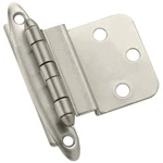 (25)-AMEROCK Non Self-closing Satin Nickel Inset Hinge (2-PK) Model: BPR3417G10. Fixed Price $130.99.