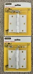 Lot Of Stanley Baked Enamel White Steel 3.5" Door Hinge 69-0264 CD741 New. Fixed Price $14.00.