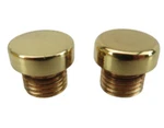 Baldwin 1035 Square Corner Door Hinge Solid Brass Button Finial Tip Set Of 2. Fixed Price $8.95.