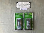 Lot Of 2 Zinc Hillman Hardware 7-1/4'' Heavy Duty Hasp 851415. Fixed Price $27.00.