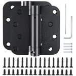 Automatic -closing Door Hinges Black Matte Inch X 4",SPRING Soft.... Fixed Price $30.12.