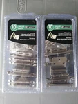 Pack Of = 20 Liberty H00930L-SN-U1 *3/8-INCH Inset Hinge* Satin Nickel. New. Fixed Price $17.50.