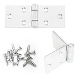 Itrolle 2PCS 38 X 100 3.0MM White Zinc Heavy Duty Folding Flip Top Hinge Dr.... Fixed Price $23.53.