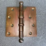 Stanley 180 Sw Usa 4 Mortise Church Door Ball Finial Hinge Brass Antique. Fixed Price $46.42.