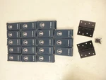 36 Pack Stone Harbor Standard Door Hinge Matte Black 4" Square W/hardware. Fixed Price $149.99.