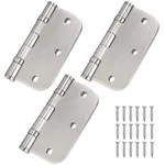 Qkenvo Stainless Steel Door Hinges 3.5X Ball Bearing Commercial. Fixed Price $37.40.