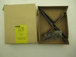Stanley 321 Rh Wardrobe Pivot Hinge 35-0309 Brushed Brass Color. Fixed Price $12.00.
