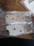 Baldwin Hinge 4 X 5/8" Solid Brass Polished Chrome 9BR7027-003. Fixed Price $25.00.