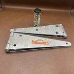 Lawrence Heavy Duty Strap Hinge Zinc-plated 10 Nos Pair SC922 Zn. Fixed Price $18.95.