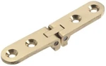 Solid Brass Flip Top Table Hinge 180 Flush Small Butler Tray Leaf Round Oval. Fixed Price $6.12.