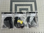 New 3-PACK Lot National Hardware N109-026 3-1/2" Black Arched Heavy T-hinge. Fixed Price $20.62.