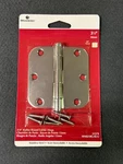 3-1/2" Stainless Steel Hinge 1/4" Radius Round Corner. Fixed Price $5.93.