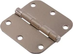 Hillman 852600 5/8" Round Corner Door Hinge Satin Nickel (3-1/2"). Fixed Price $9.95.