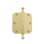 Grandeur Hardware 824306 3.5" Acorn Tip Residential Hinge With 5/8" Radius Corne. Fixed Price $73.33.
