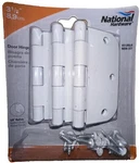 National Hardware N830-337, 3-1/2" Door Hinge, White Finish, Pack Of 3, Fs. Fixed Price $14.99.