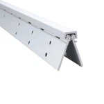 Full Mortise Heavy Duty Geared Hinge Comercial Grade Flush Mount 83" Aluminum. Fixed Price $186.33.