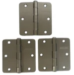 Schlage S3P1012FRP619 Plain Bearing Door 3.5" Hinge 1/4" Rad Pack With Screw. Fixed Price $25.59.