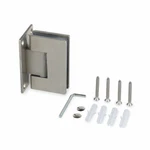 Pivot Shower Door Hinge Frameless Wall-to-glass 90 Degree Brushed Nickel Finish. Fixed Price $20.99.