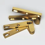 Colonial Bronze CFH-14 Satin Brass Pivot Hinges. Fixed Price $150.00.