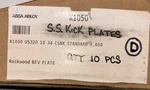 Rockwood Stainless Steel Kick Plate Bev K1050 US32D 34 Csnk Standard 0.050 (d. Fixed Price $33.00.