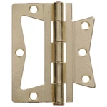 Hillman 3-1/2" Non Mortise Hinge Removable Pin Brass Finish 2-PK. Fixed Price $12.95.