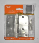 National Hardware 4" X Stainless Steel Square Corner Door Hinge N225-938. Fixed Price $10.44.