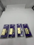 (qty 4) Hillman 851957 3 1/2" Satin Brass Residential Door Sq Hinge Mount. Fixed Price $19.66.