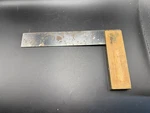 Vintage Stanley NO.20 Try Square 8 Inch Wood Brass Steel Carpenter Tool Usa. Fixed Price $15.40.