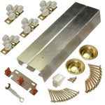 Johnson Hardware 134F722D By-pass Door Set, L Track, Top Mounting. Fixed Price $128.03.
