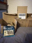 Belwith Builders Solid Brass 4" Door Hinges Full Case 25 New. Fixed Price $39.99.