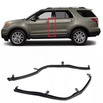 1 Pair Lh & Rh Front Edge Of Rear Door Weather Strip Seal Ford Explorer 2.... Fixed Price $55.08.