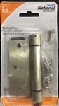 National Hardware N350-777 Satin Nickel Steel Adjustable Spring Hinge 3-1/2 In.. Fixed Price $13.95.