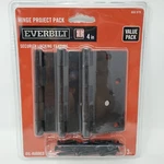 Everbilt 3 Pack Door Hinge Project 4" Inch Oil-rubbed Bronze 806-978. Fixed Price $6.99.