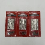 New!! 3 Pack Everbilt 2-1/2 In. Satin Nickel Non-mortise Door Hinges (259 792). Fixed Price $24.95.