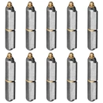Mountain Ark 10 Pack 31/8" X 1/2" Weld On Bullet Hinges With Grease Zerk, Ste.... Fixed Price $40.07.